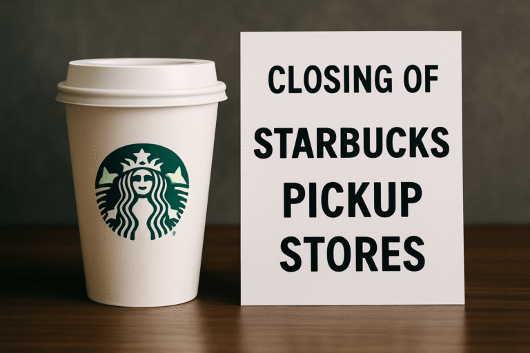 Starbucks to Close All 96 Pick Up Stores by 2026 in Major Strategic Shift